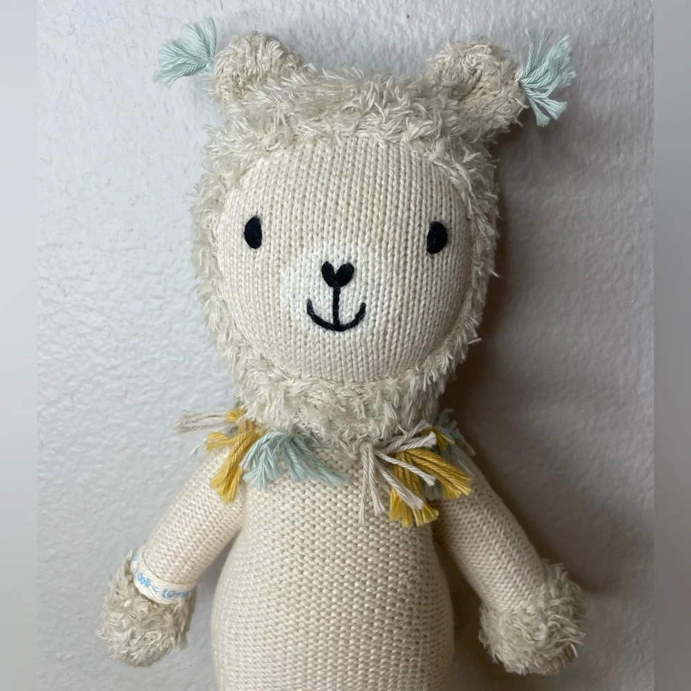 Cuddle + Kind Lucas the llama plush- 13”
